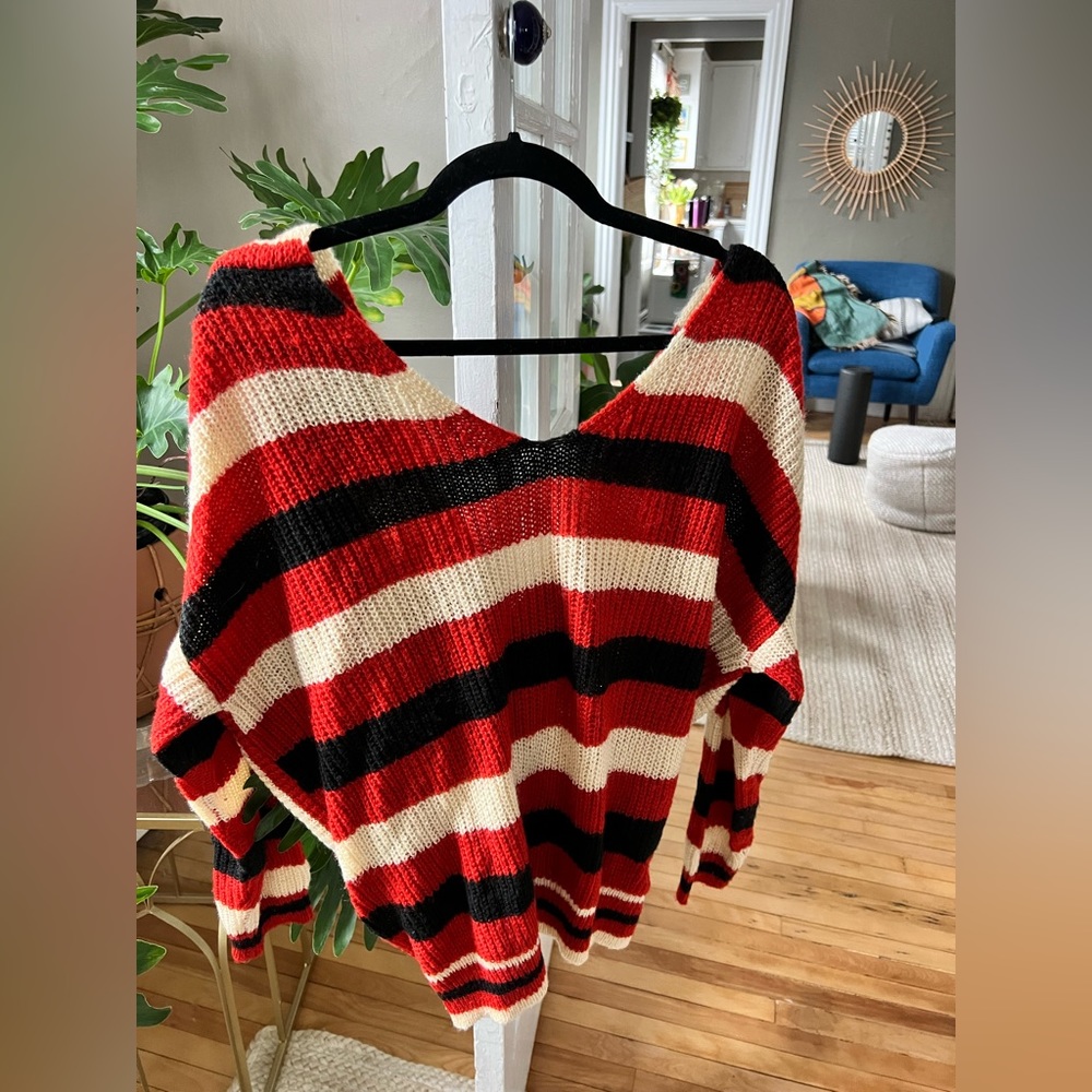 Bobbles and Lace Sweater
